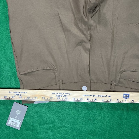 Apana Tech Pants Men's Large 36 Cub Brown Standard Fit Moisture Wicking Stretch - Picture 7 of 9